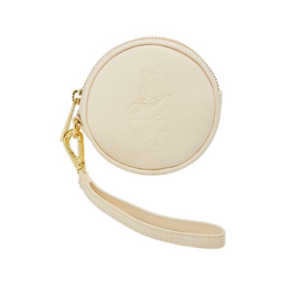 Loungefly Disney Winnie the Pooh Round Pooh Bear Coin Purse - Picture 1 of 3